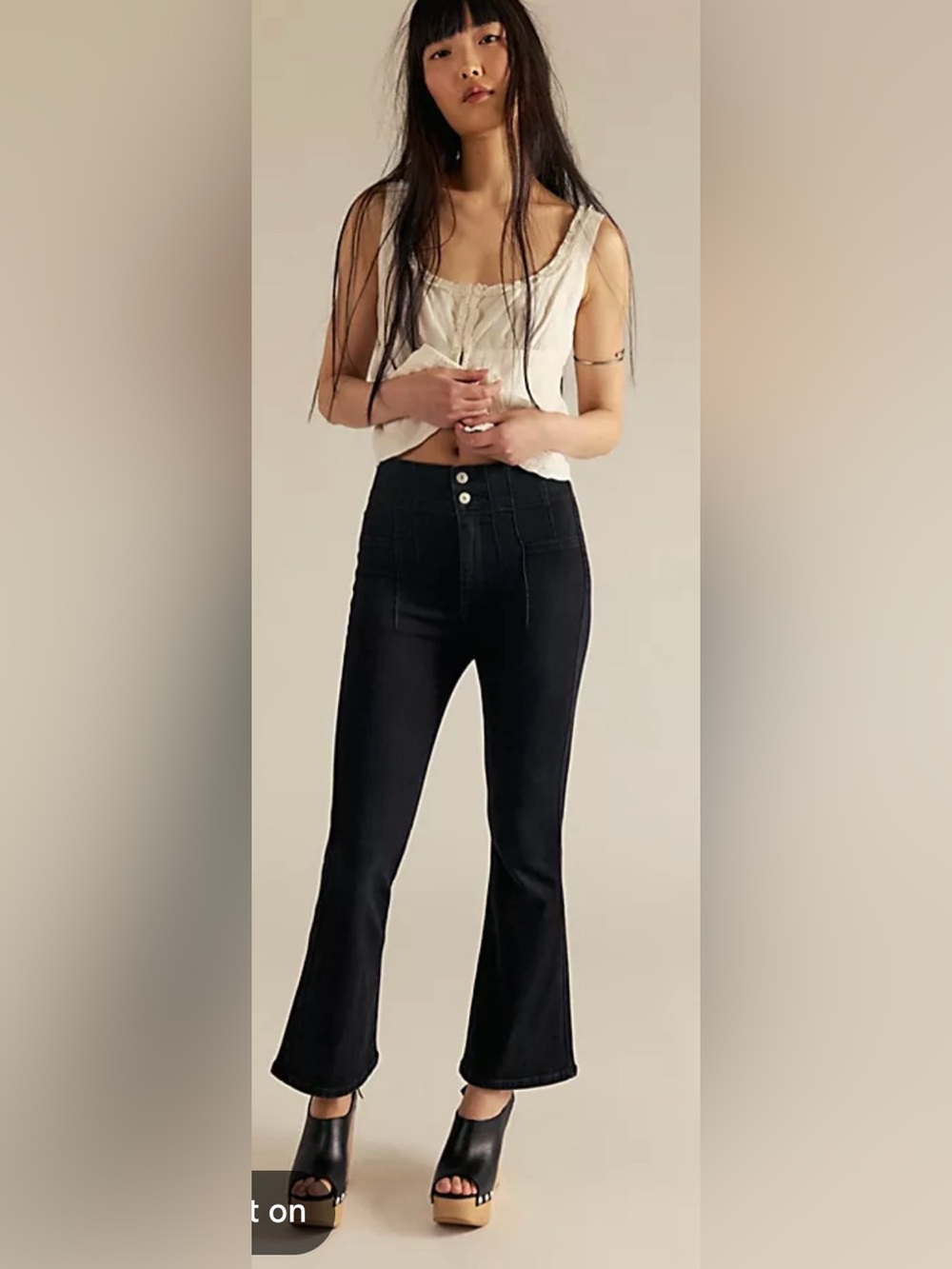 Free People We The Free Jayde Crop  Jeans NWT